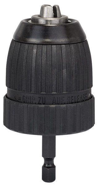 Schnellspannbohrfutter bis 10 mm, 1 - 10 mm, 1/4-Zoll - Außensechskantschaft