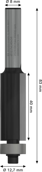 Bild der Produktabmessungen