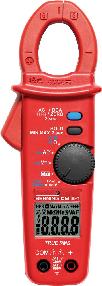 Digital-Stromzangen- Multimeter CM 2-1 Benning