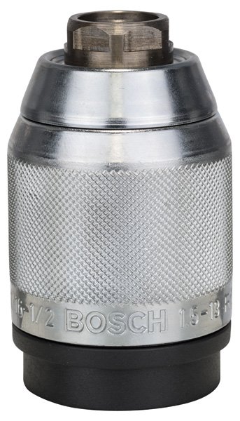 Schnellspannbohrfutter mattverchromt, 1,5 bis 13 mm, 1/2-Zoll bis 20