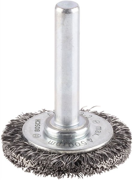 PRO Metal clean Scheibenbürste, gerader Schaft, 30 x 0,2 mm