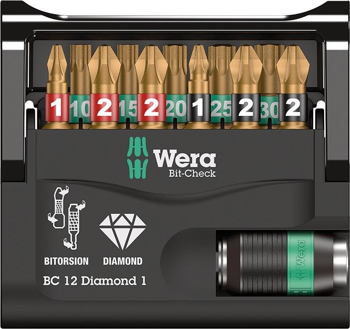 Bit-Satz Bit-Check 12 Diamond 1 Wera
