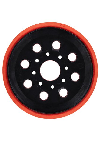 8-Loch Schleifteller, 125 mm, mittel, passend zu: GEX 12V-125, GEX 18V-125 Prof