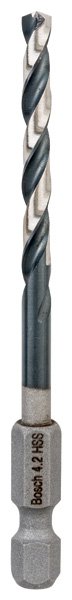 HSS-Hex-Schaft Spiralbohrer 4,2 mm
