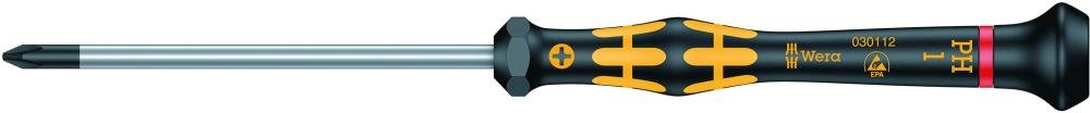 Elektronik- Schraubendreher ESD PH1x80mm Wera