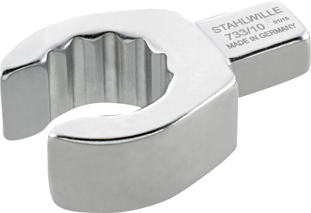 Einsteck-Ringschlüssel offen 10mm 9x12mm Stahlwille