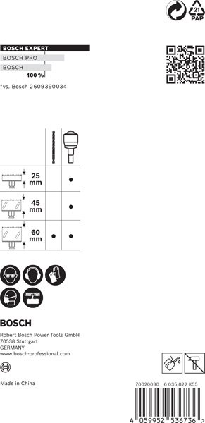 EXPERT Power Change Plus Aufsteckhalter, 11 mm, HSS-G Bohr. 7,15 x105 mm, 2-tlg.