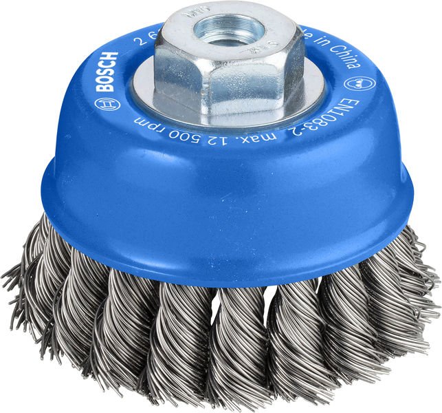 PRO Metal heavy Topfbürste, 75 x 0,5 mm, Gewinde