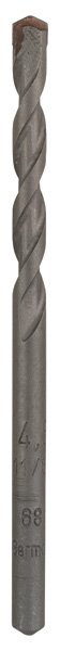 Betonbohrer CYL-3, 4,5 x 40 x 75 mm, d 3,8 mm, 1er-Pack