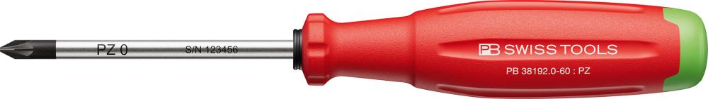 Schraubendreher PZ0x 60mm SwissGrip EVO PB Swiss