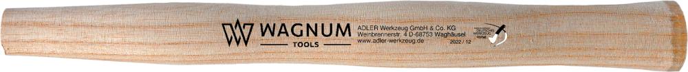 Schlosserhammer-Stiel Esche, 260mm f. 100g Wagnum