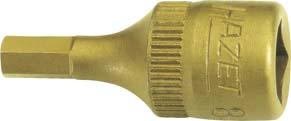 Schraubendrehereinsatz 1/4" Innensechskant 2,5x28mm Hazet