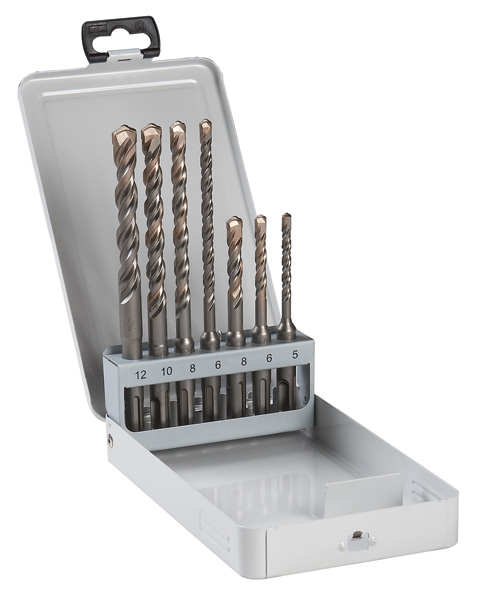 7tlg. Hammerbohrer-Set