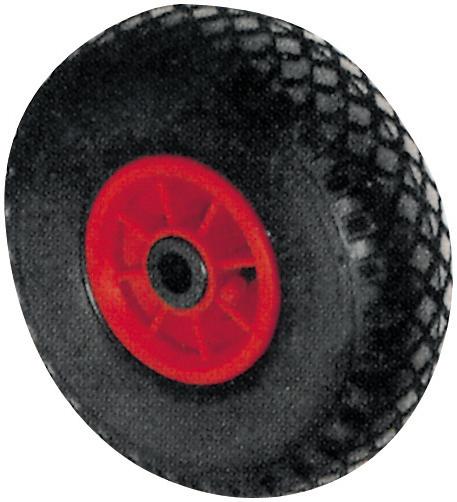 Luftrad D15.264,260mm Nabenl.60mm,Gummi schw. Radk.Kst,RL,StollenprofilBS ROLLEN