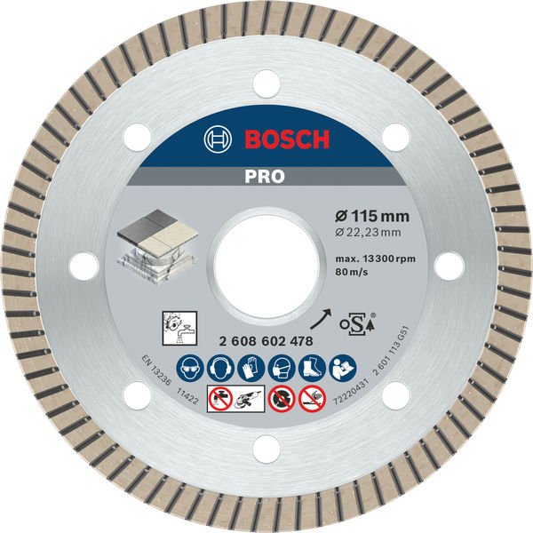 PRO Ceramic Diamanttrennscheibe, 115 x 22,23 mm