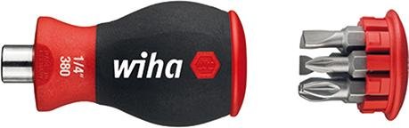 Bit-Magazinhalter Stubby 6-tlg. kombiniert Wiha
