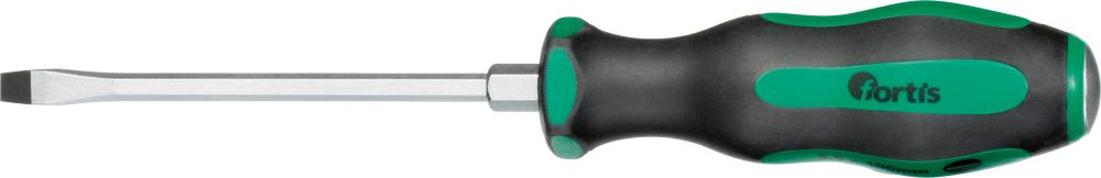 Schraubendreher 6-kant Schlitz 5,5x1 x100mm Schlagkappe FORTIS