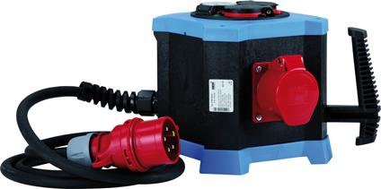 Steckdosenverteiler IP44 3xSchutzkontakt,2xCEE 5x16A Hedi