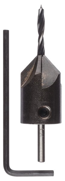 Holzspiralbohrer mit 90°-Senker, 3 mm, 16 mm