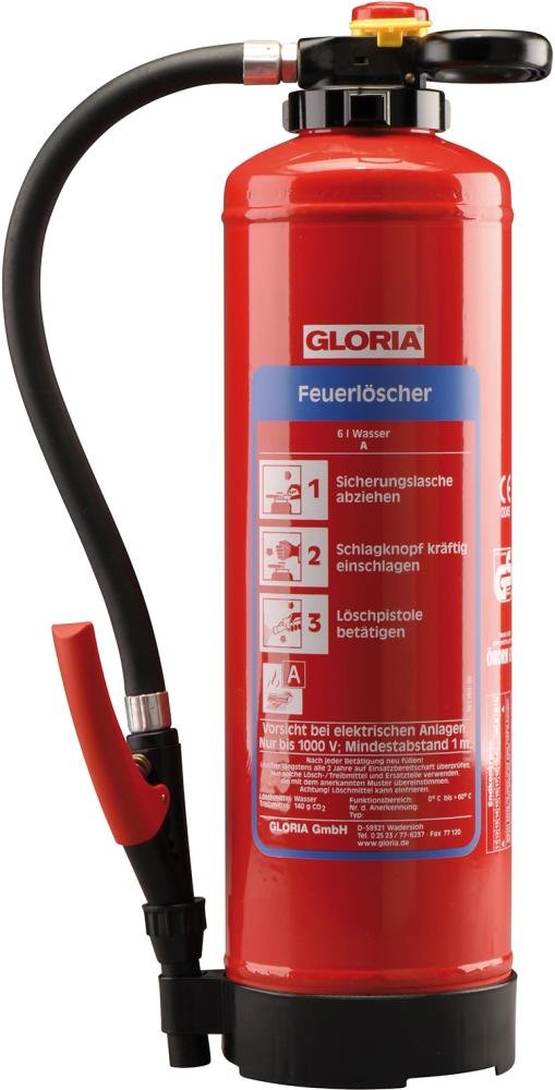Wasser-Aufladelöscher 6 Liter WH 6 PRO Gloria