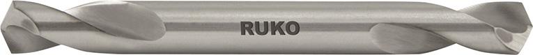 Doppelendbohrer HSS 3,1 mm blank RUKO