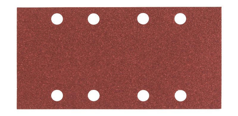 Schleifblatt C430, 93 x 186 mm, 80, 8 Löcher, 10er-Pack