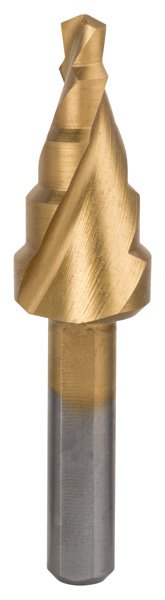 Stufenbohrer HSS-TiN, 4 - 12 mm, 6 mm, 50 mm, 5 Stufen