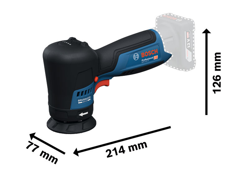 Bild der Produktabmessungen