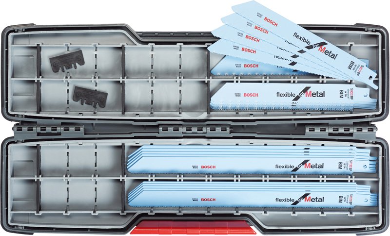 20-tlg. Säbelsägeblatt-Set, ToughBox für Metal