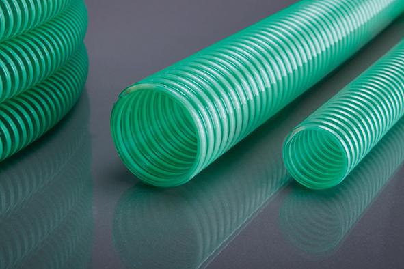 Saug-Druckschlauch APDatec 10, 19x2,4mm, 25mgrün/ transparent OCONO