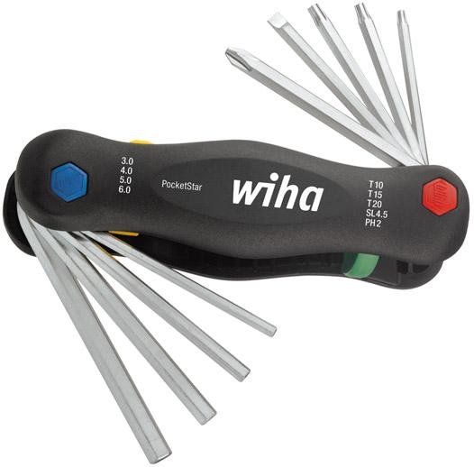 Handklapphalter 9-teilig gemischt PocketStar Wiha