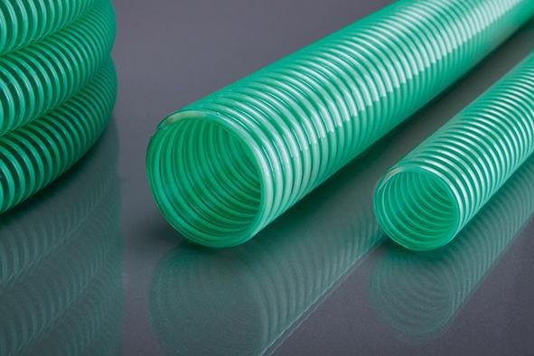 Saug-Druckschlauch APDatec 10, 19x2,4mm, 25mgrün/ transparent OCONO