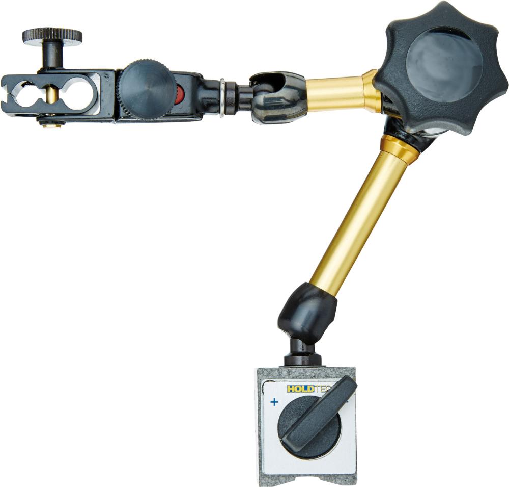 Magnet-Messstativ 320N mit Feineinstellung am Arm 201mm HOLDTEC