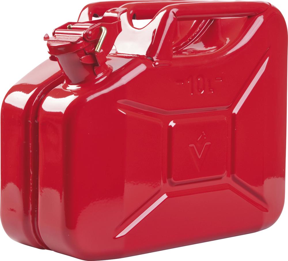 Kraftstoffkanister Stahlblech Nenninhalt 10lFeuerrot RAL 3000 VALPRO
