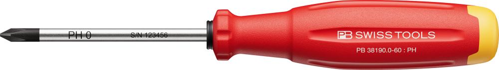 Schraubendreher PH0x 60mm SwissGrip EVO PB Swiss