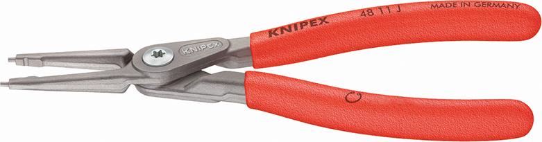 Sicherungsringzange innengerade grau atramentiert J0 mm KNIPEX