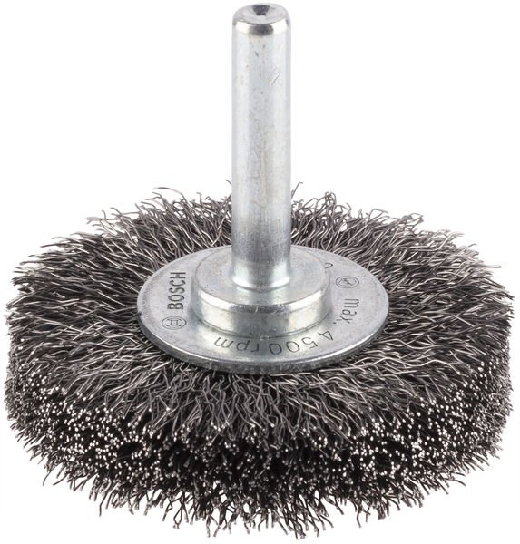 PRO Metal clean Scheibenbürste, gerader Schaft, 50 x 0,2 mm