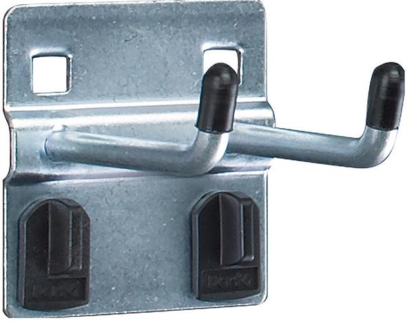 Doppelhaken B20xT50xH60xD6 mm für Lochplatten für Lochplatten bott