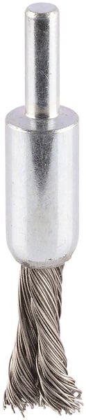 PRO Stainless Steel heavy Pinselbürste, gerader Schaft, 10 x 0,35 mm