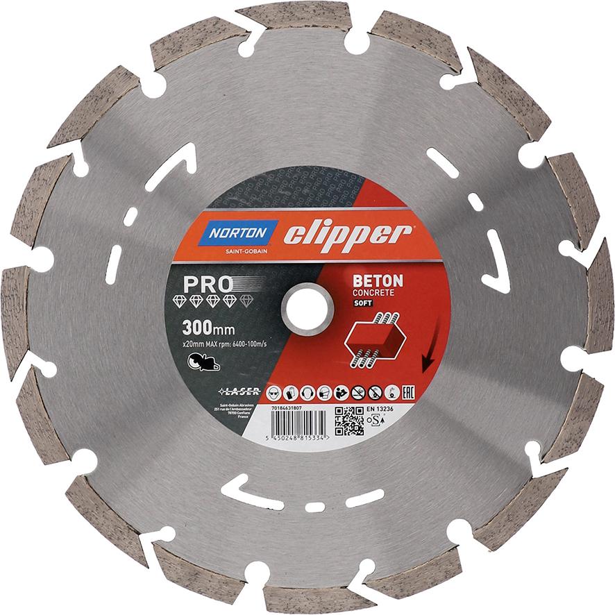Diamantscheibe Pro Beton Soft II Ø400x20mm