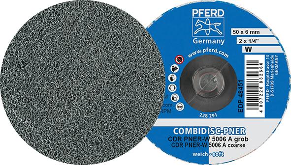 Vliesschleifscheibe CDR 50 mm PNER weich A grob PFERD