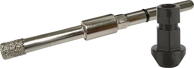 MXqs Diamant Zentrier- bohrer mit Kühlwachs Mandrex Mandrex