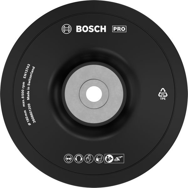 PRO Stützteller weich, 180 mm, M14
