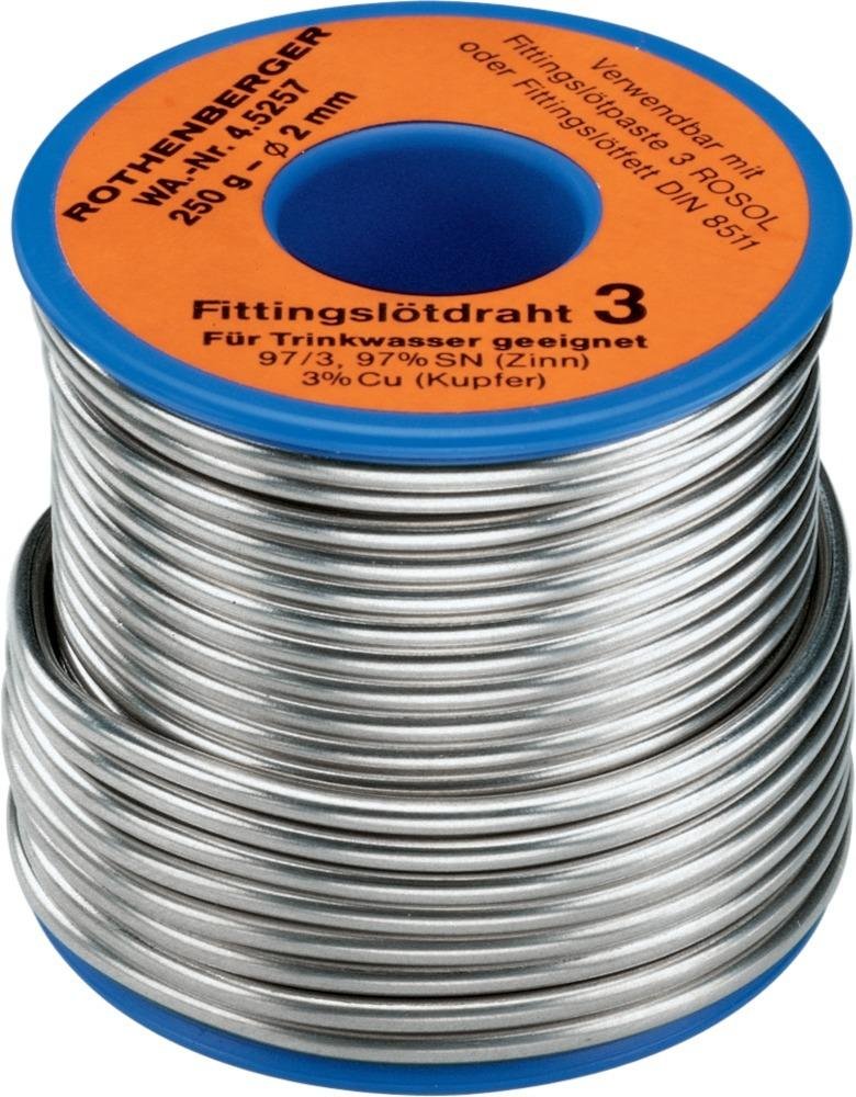 Fittingslot D. 3 mm Nr.4.5255 250g Rothenber.Rothenberger