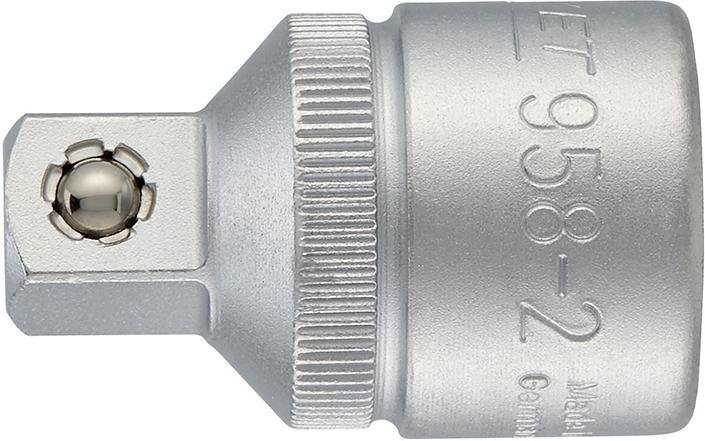 Reduzierstück 1/2"-Innenvierkant auf 3/8"-Außenvierkant Hazet