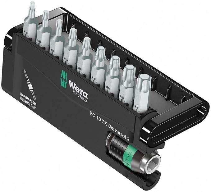 Bit-Satz Bit-Check 10 Universal 2 Wera