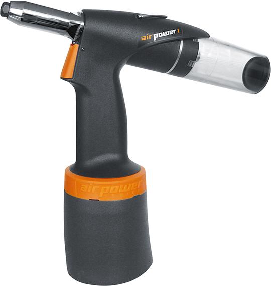 Blindnietgerät airPower 1Hub 17mm 7,3kN pneumatisch-hydraulisch Goebel