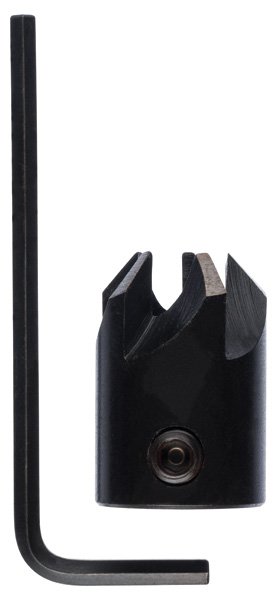 Aufstecksenker für Holzspiralbohrer, 10 x 19 mm, M 6