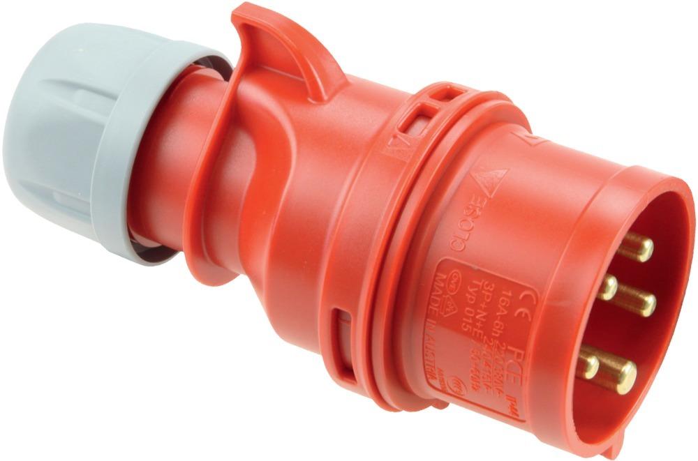 CEE-Stecker 16A IP44 5-polig 6 h 400 V PCE Althoff