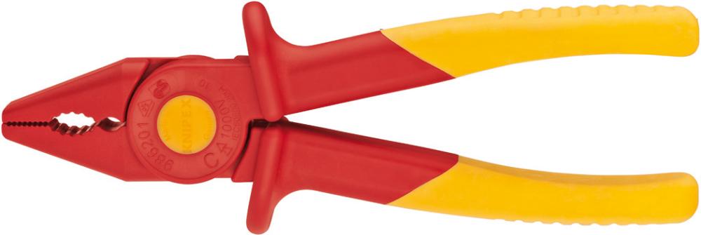 Kunststoff-Greifzange VDE 180mm Knipex